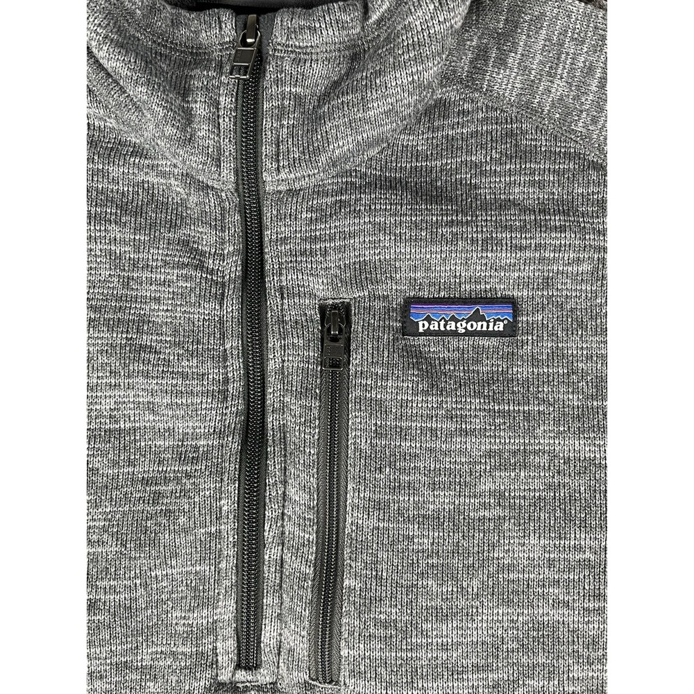 Patagonia Men's Better Sweater 1/4-Zip Fleece, Stonewash Gray, Size Medium - Picture 3 of 11